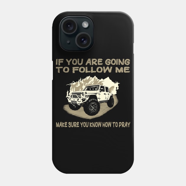 Offroad Adventure Extreme 4x4 Phone Case by Z1