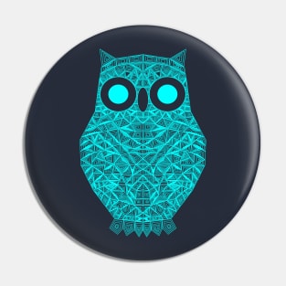 Geometric Owl 3 Pin