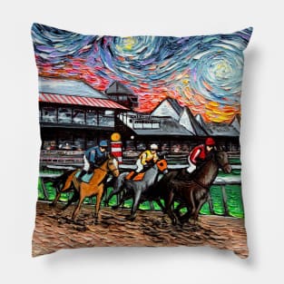 van Gogh Never Saw Saratoga Pillow