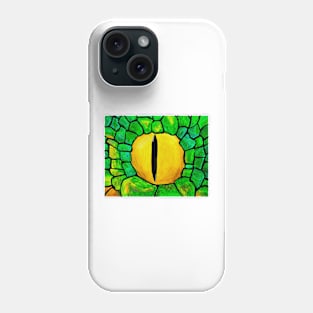 Reptilian Eye Phone Case