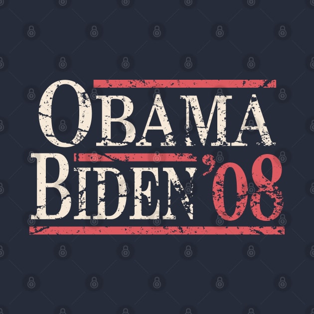 Vintage Barack Obama Joe Biden 2008 by Etopix