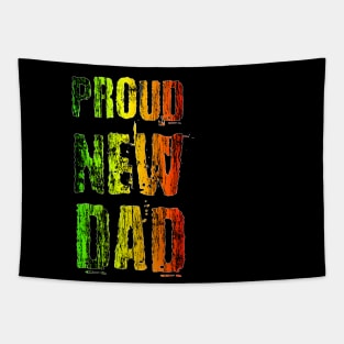 Rasta Colors, Proud New Dad Tapestry