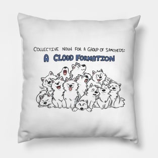 Samoyed Cloud Pillow