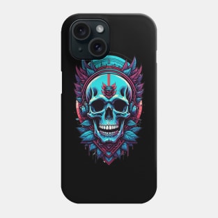 Electrifying Skull Phone Case