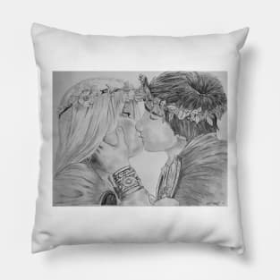 Hiccup & Astrid Pillow