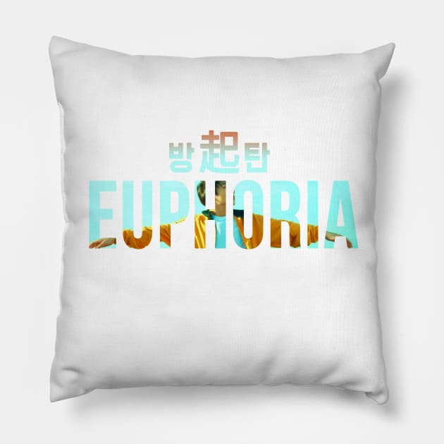 love yourself - wonder/euphoria Pillow by tonguetied