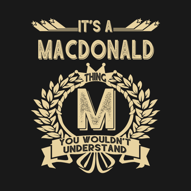 Macdonald by Guitar Hero-Typography 