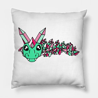 Abrosexual Pride Fidget Crystal Dragon Pillow