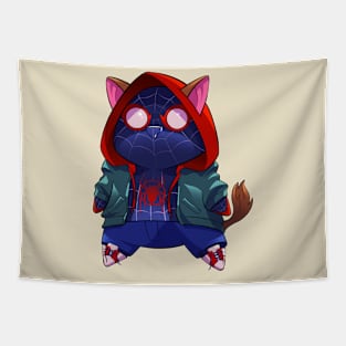 Miles Morales PopCat Tapestry