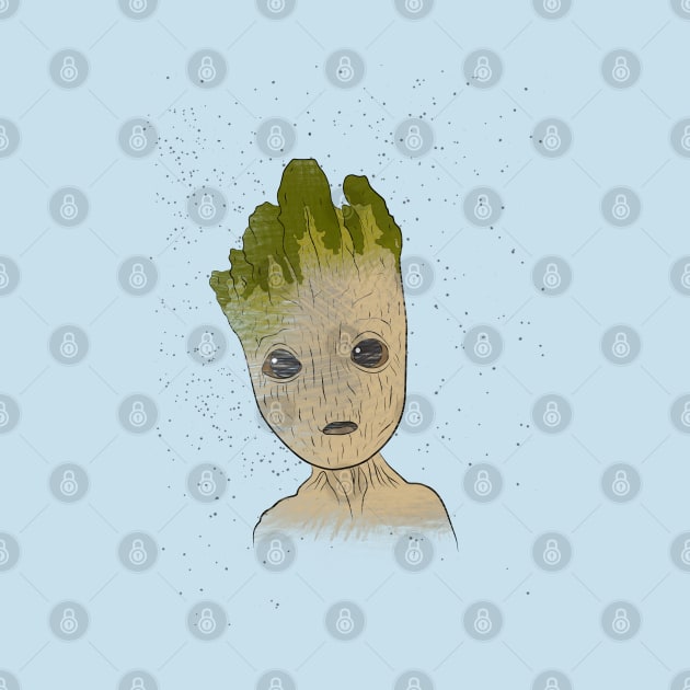 Fading Groot by N3rdDesignStudios