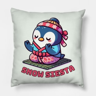 Penguin Yoga instructor Pillow