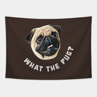 What The Pug Tapestry