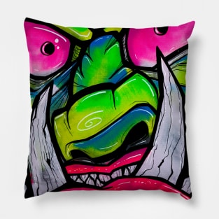 monster graff Pillow