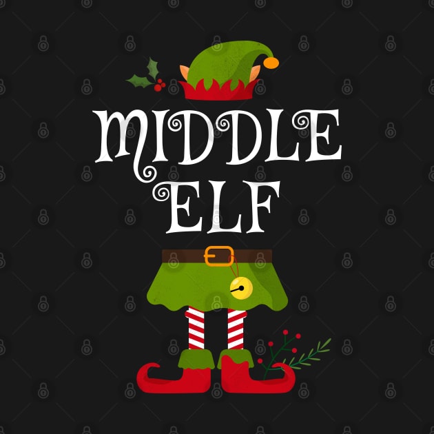 Middle Elf Shirt , Family Matching Group Christmas Shirt, Matching T Shirt for Family, Family Reunion Shirts by bkls