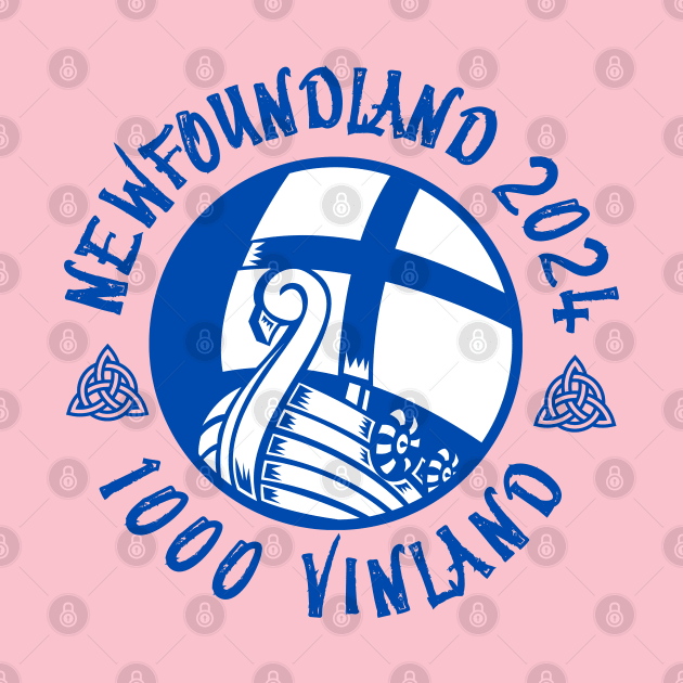 Vinland Markland Greenland Iceland Nordic Newfoundland T-Shirt by SailorsDelight