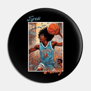 Tyrese Maxey Philadelphia victor illustration design Pin