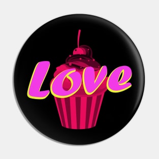 Cupcake Love Pin