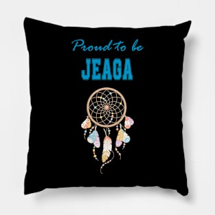 Native American Jeaga Dreamcatcher 50 Pillow