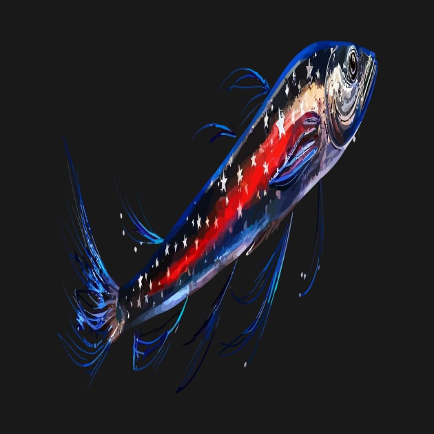 Patriotic Oarfish by JH Mart