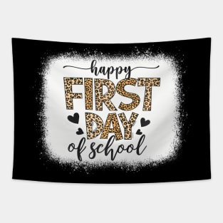 Retro  First Day of School Teacher Back to School Tapestry