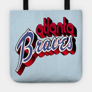 Atlanta Braves 3D - Hank Aaron era 1970s Logo Tote