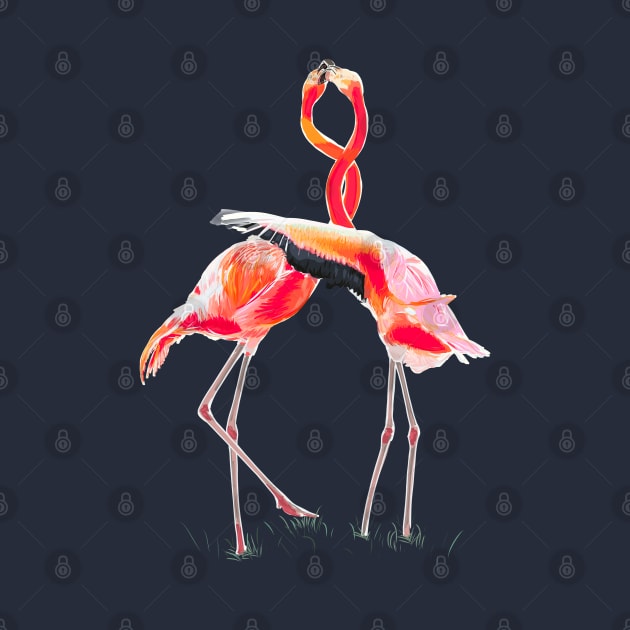 Flamingos lovers by Mimie20