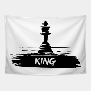 Chess  king Tapestry