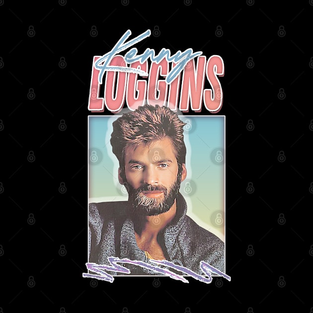 Kenny Loggins // Retro Aesthetic Fan Art Design by DankFutura