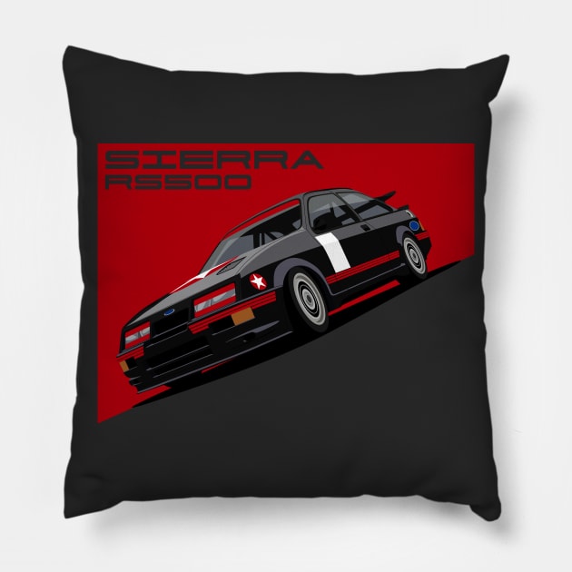 Sierra RS500 Pillow by AutomotiveArt