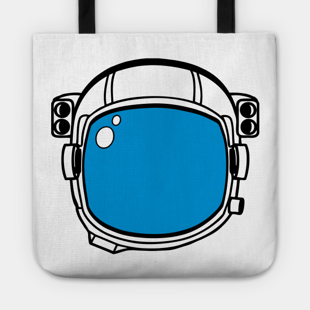Blue Astronaut Helmet Clipart