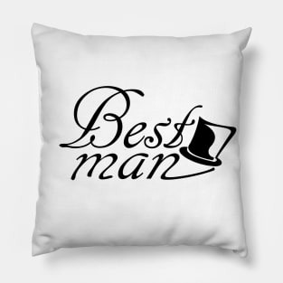 Best Man Wedding Accessories Pillow