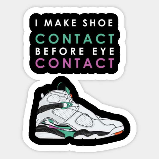 jordan shoe stickers
