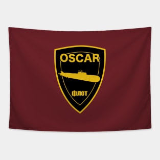 Oscar Class Submarine Tapestry