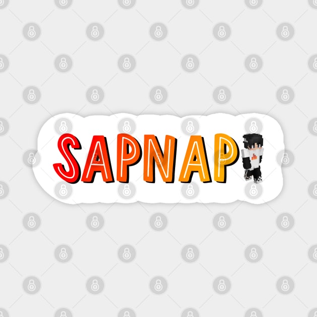 Sapnap (with MC Skin) Magnet by cartershart