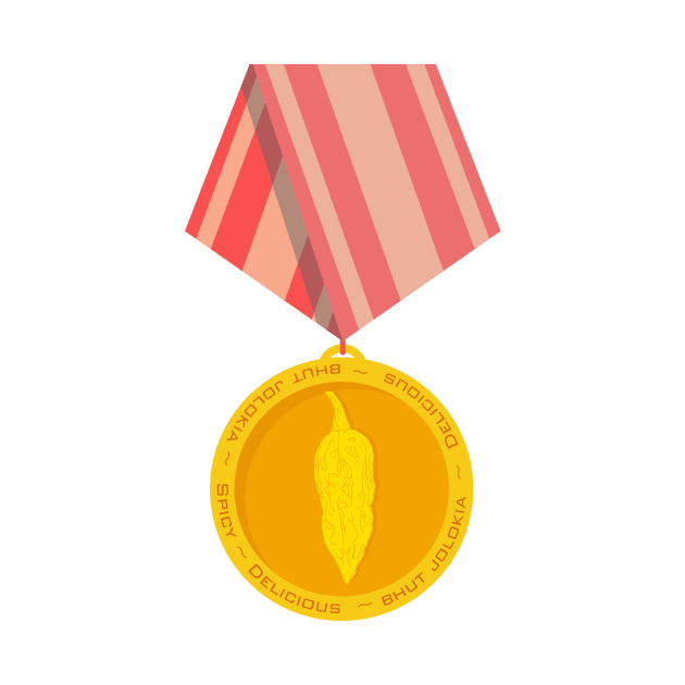 Chili Pepper Medal by MojoCoffeeTime