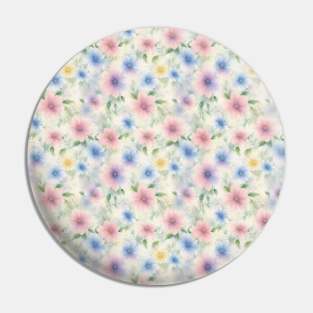 Amazing Watercolor Floral Pattern Pin