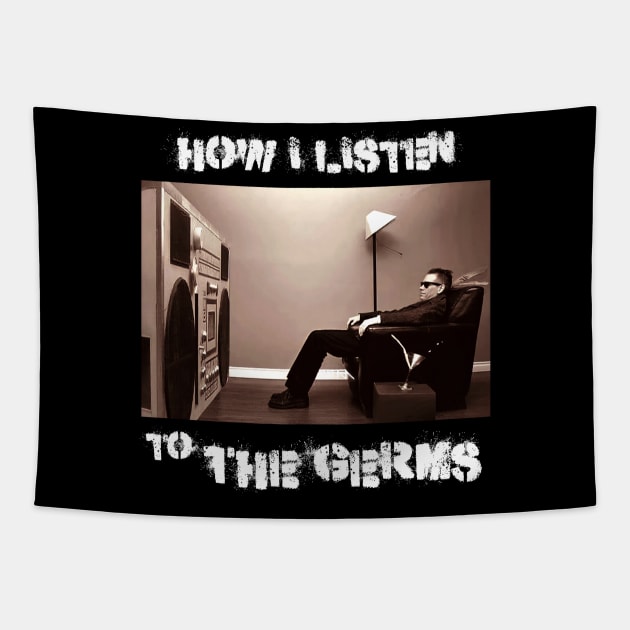 how i listen germs Tapestry by debaleng