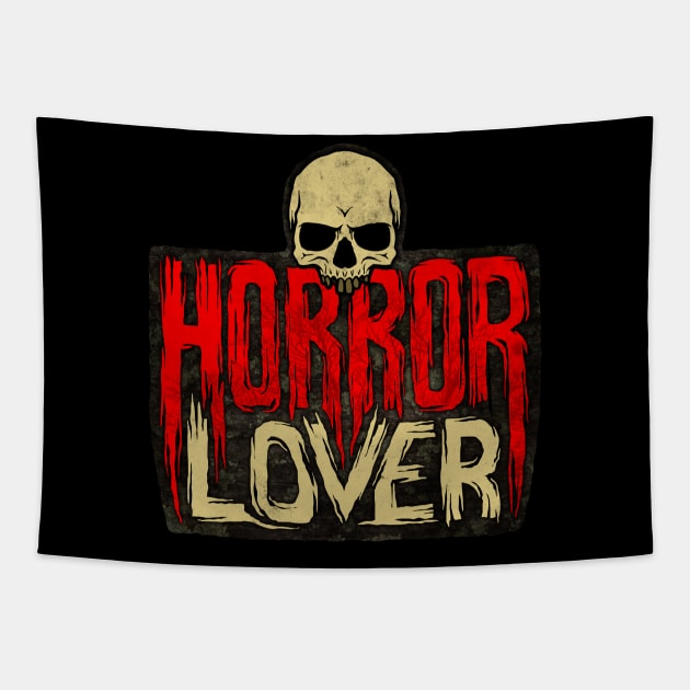 Horror Lover Tapestry by Chad Savage