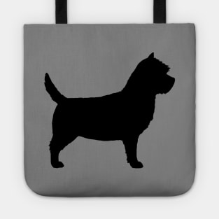 Cairn Terrier Silhouette Tote