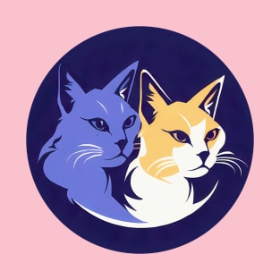 Two pretty cats T-Shirt