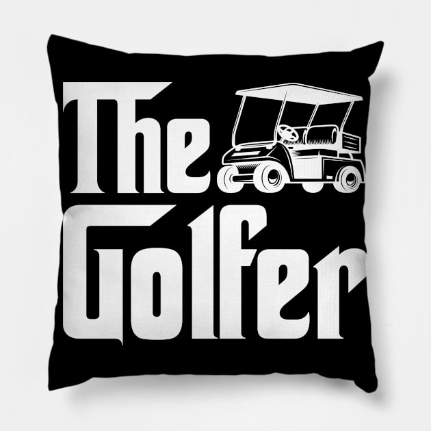 The golfer job gifts for father . Perfect present for mother dad friend him or her Pillow by SerenityByAlex