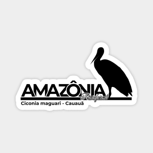 Amazônia Rainforest  - Black Bird Collection Magnet