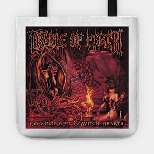 Cradle Of Filth Lovecraft Witch Hearts Album Cover Tote