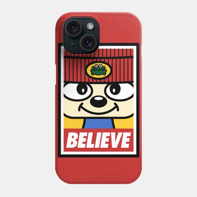 Believe (Parappa Red) Phone Case by BiggStankDogg