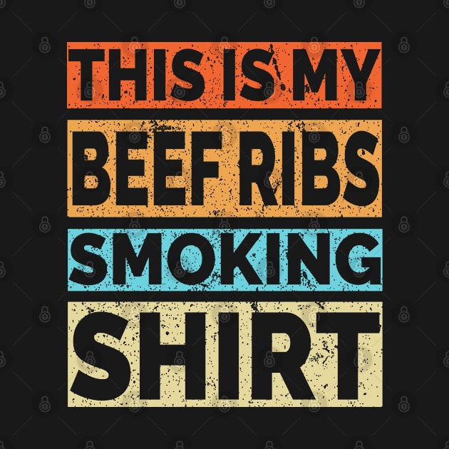 This is my Beef Ribs Smoking Shirt by Jas-Kei Designs