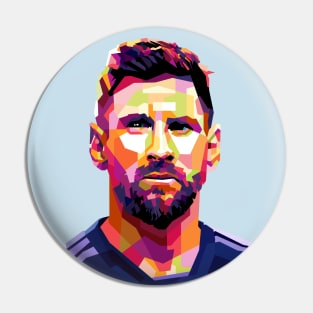 Messi Argentina WPAP Pin