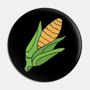 Corn - Stylized Food Pin