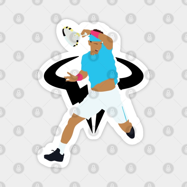 Rafael Nadal Grand Slam Collage Magnet by Jackshun