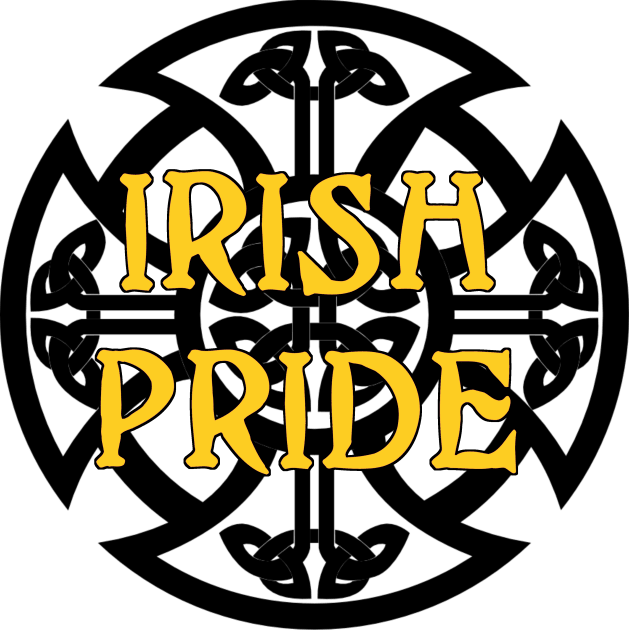 Irish Pride - Celtic Shield Kids T-Shirt by D_AUGUST_ART_53