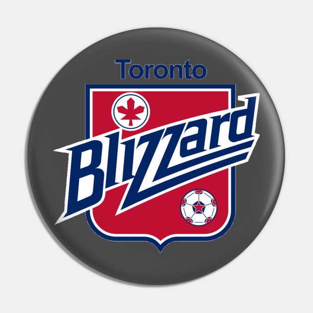 Toronto Blizzard Pin by AndysocialIndustries